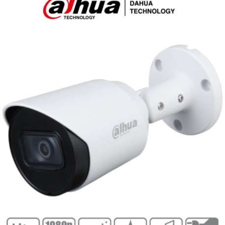 DAHUA HFW1200T-A Camara Bullet HDCVI 1080p Microfono Integrado 103 Grados