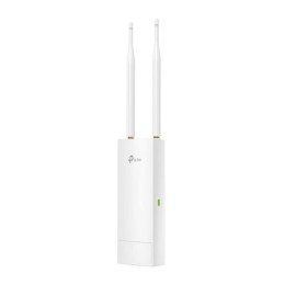 EAP110 EXT ACCESS POINT INALAMBRICO TP-LINK N 300MBPS P/EXTERIOR 2 ANTENAS MONTAJE EN PARED PUERTO RJ45 10/100 PoE PASIVO