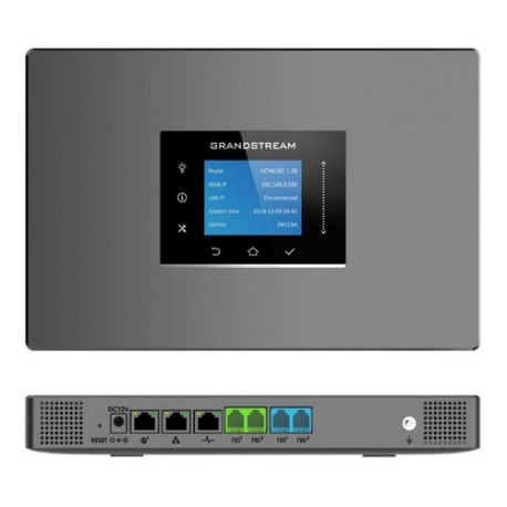 UCM6302 Conmutador IP-PBX 1000 usuarios, 2FXO, 2FXS, para solución de comunicaciones unificadas